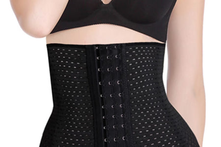 Women Ultra Firm Control Shapewear Waist Trainer Body Shaper Fat Burner Fitness Workout Weight Loss Cincher Corset plus Size